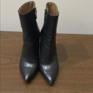 Leather ankle boots